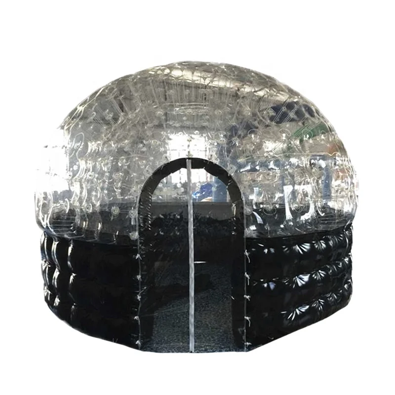 Customize Double Layer Heat Preservation Wind Resistant Winter Outdoor Inflatable Spa Shelter