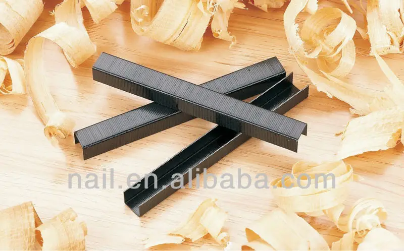 Pneumatic Staple Manufacturer 10F Series Galvanized Wire Staples 1004F 1006F 1008F 1010F 1012F 1014F 1016F Staples Pin