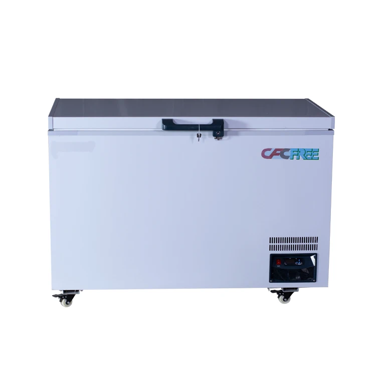 268L horizontal Ultra low temperature  freezer  for home use for seafood freezer