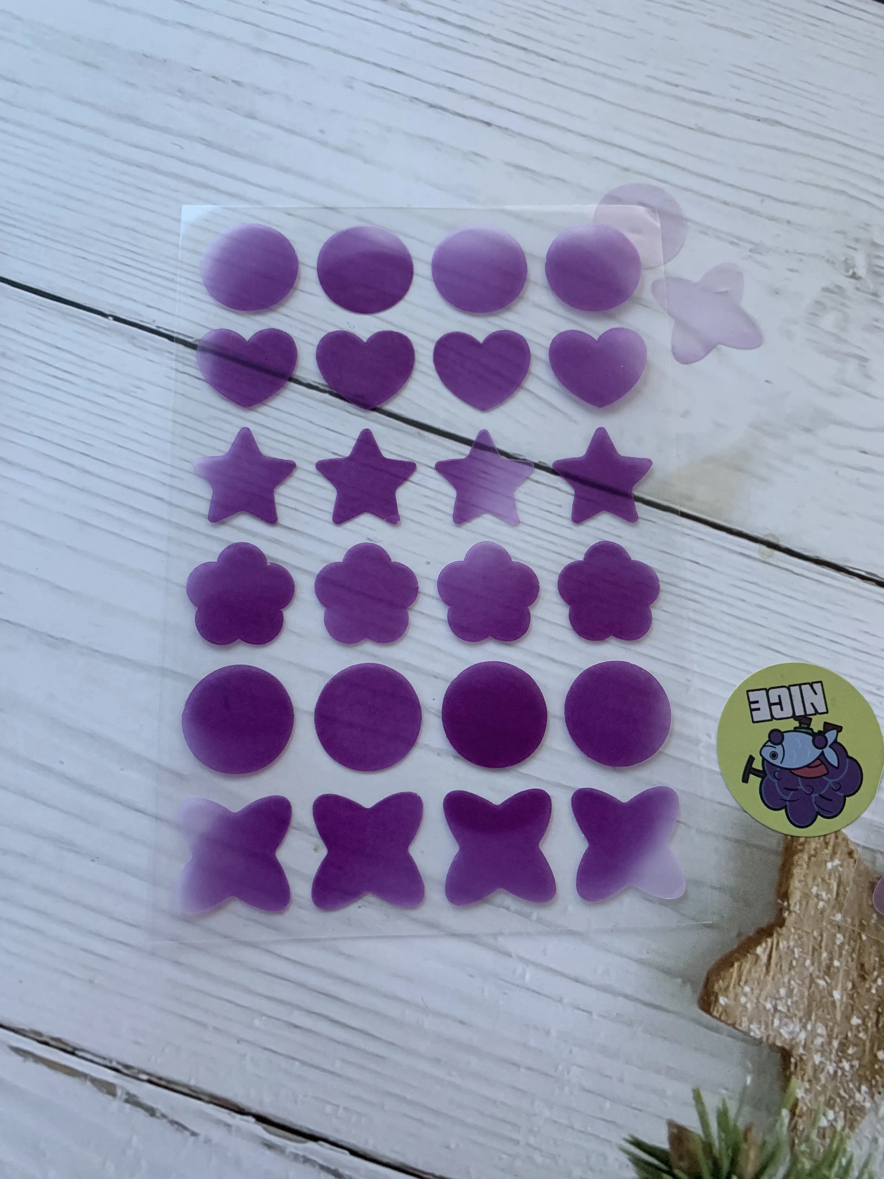 UV Color-Changing Stickers Monitor UV Intensity Stickers Can be Customized UV Protection Stickers