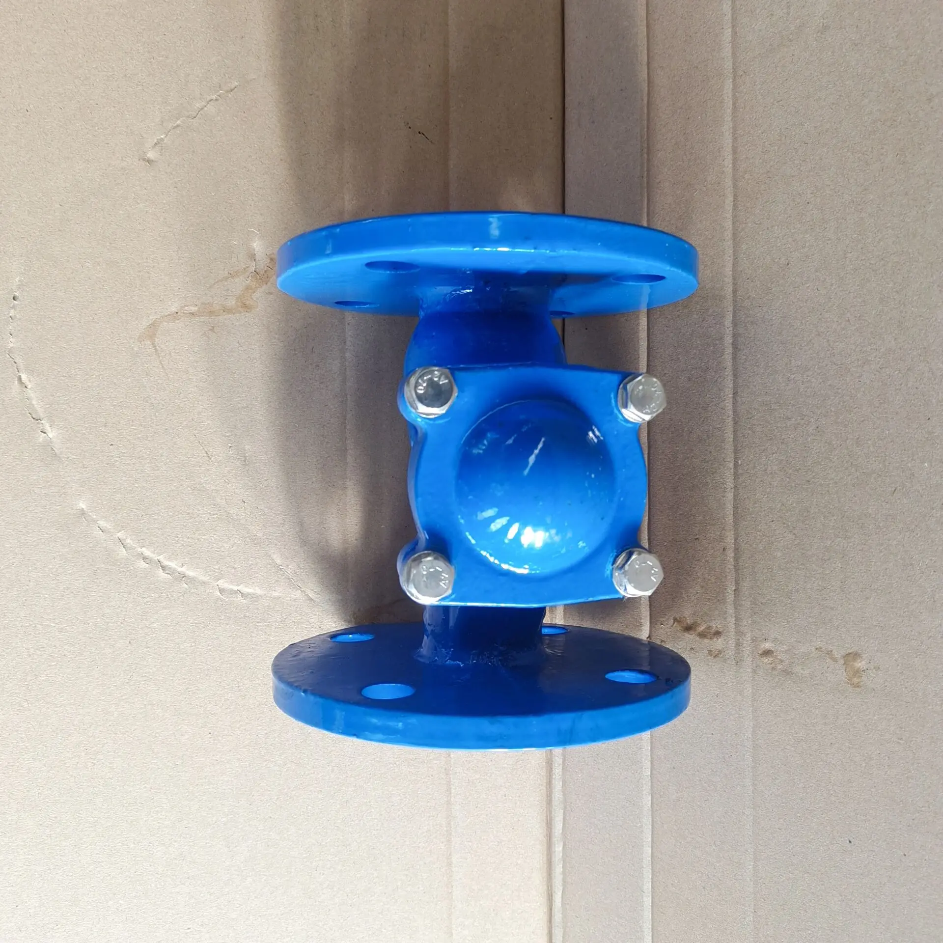 
PN16 DN100 Cast Iron rubber ball Check Valve 