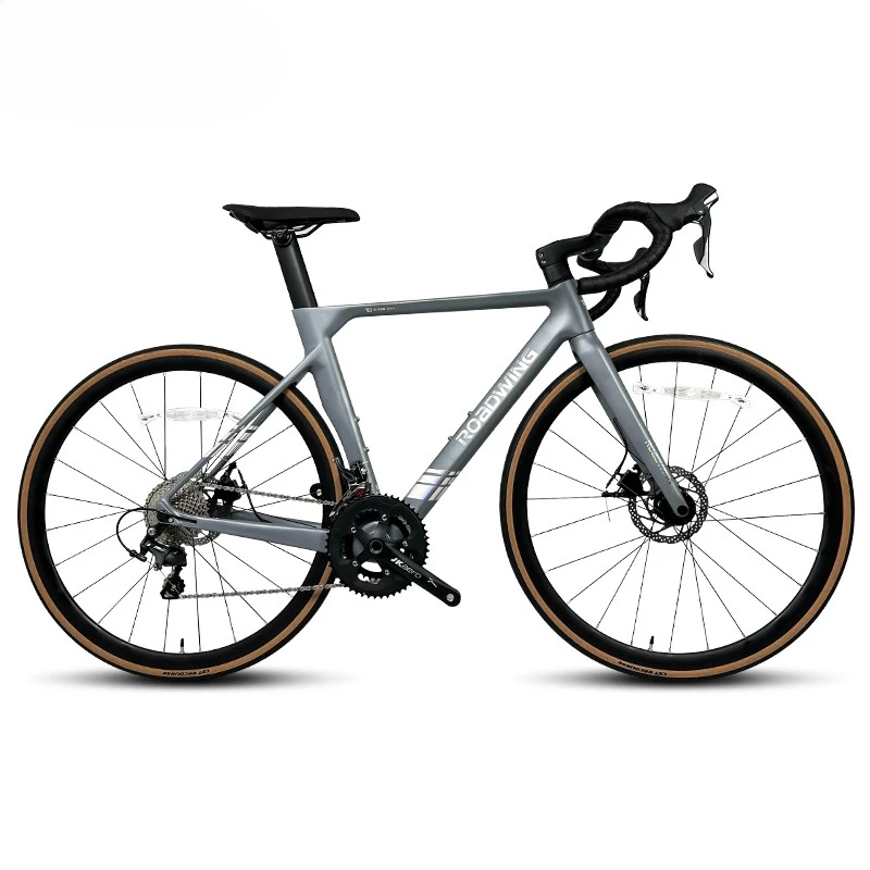 High-Performance Racing Road Bike with Carbon Fiber Frame Rims Forks Featuring  Shifter and 22 Speed Gears