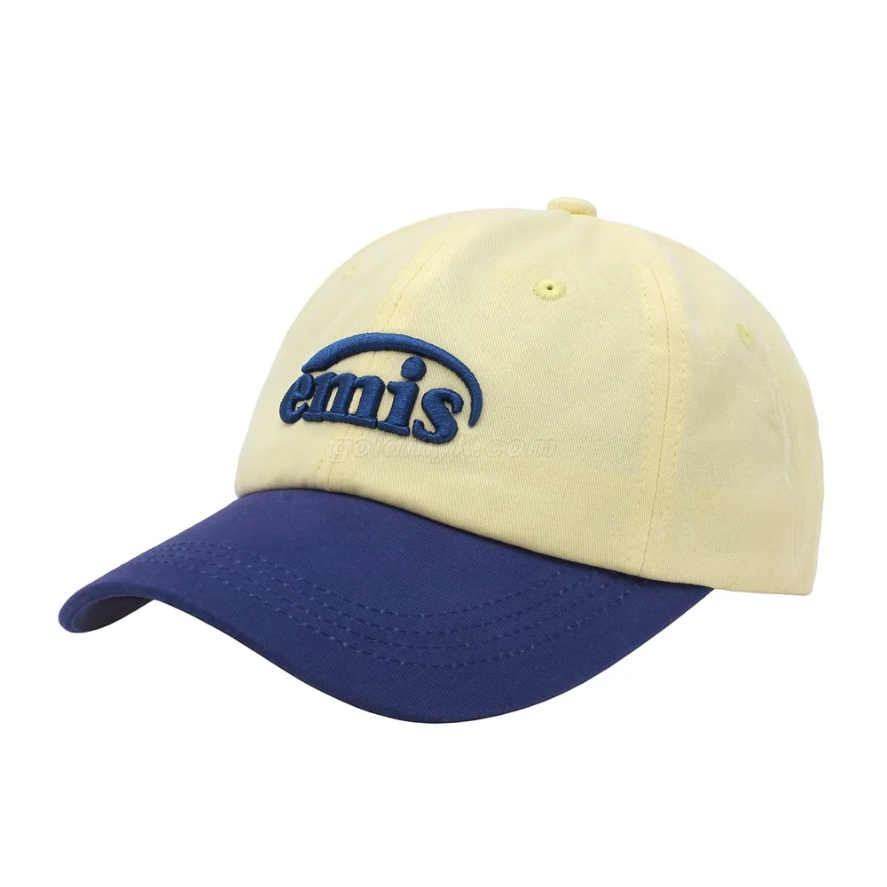 Cheap Promotional 3D EMB Cotton Washed Baseball Cap Hat Supplier Factory for Women And Men from China manufacturer