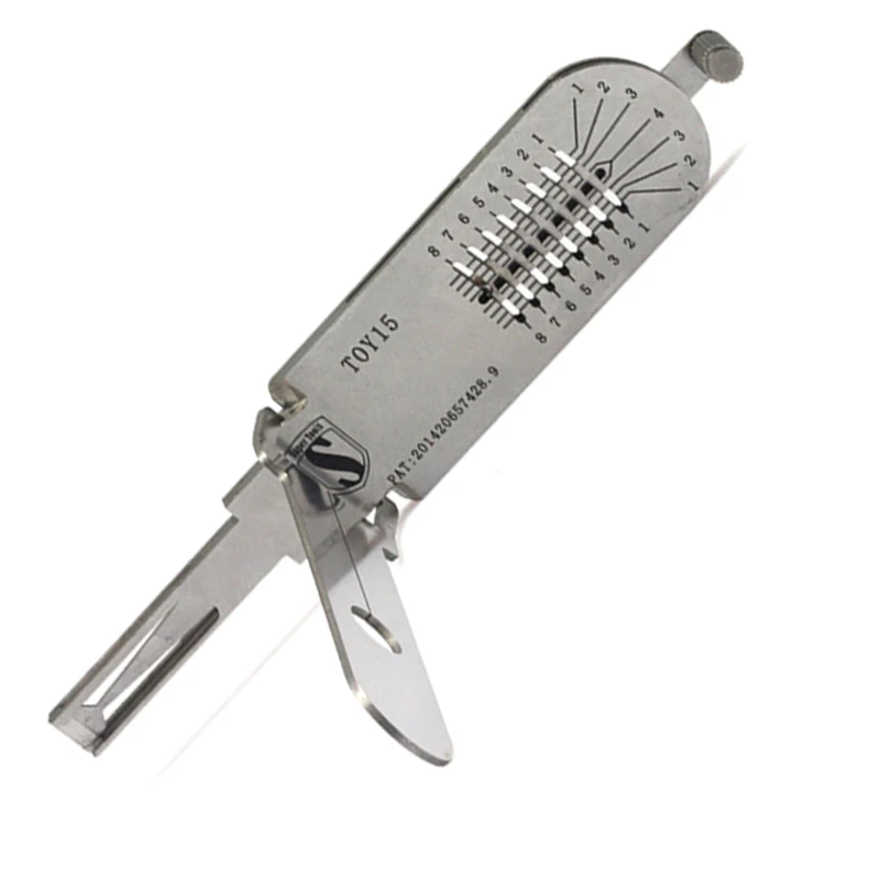Super Auto Tools TOY15 for Toyota Cars Decoder and Pick Similar As LISHI China Supplies Locksmith  Lock Pick
