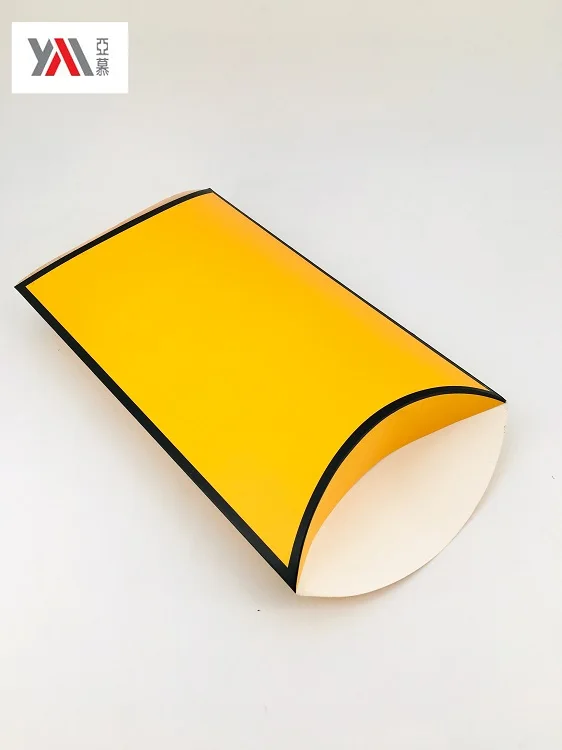 Chinese wholesale custom recycled fancy small paper pillow box