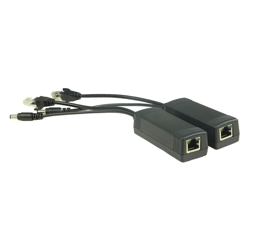 Мини PoE ethernet-камера видеоразветвитель кабель