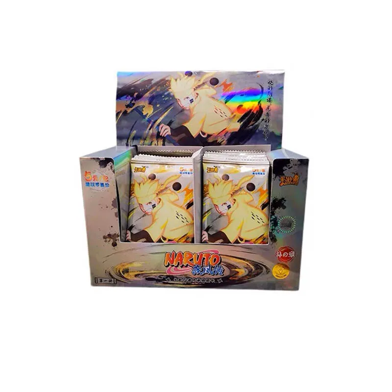 Оригинальные открытки KAYOU narutoe коллекционные с алмазной вспышкой детская игрушка в