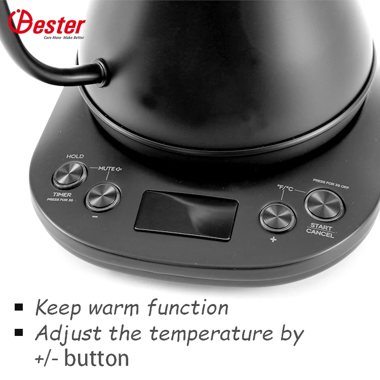 Tea Coffee Gooseneck Kettle Household Appliances Electric Kettles Stainless Steel Kettle