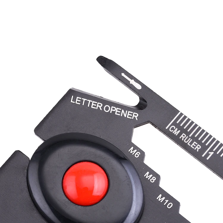 Popular 13 in 1 Pocket Bottle ABC Silica Gel Multiple Purpose Sized Tool Card LED Light Multi Credit Survival Tool Card