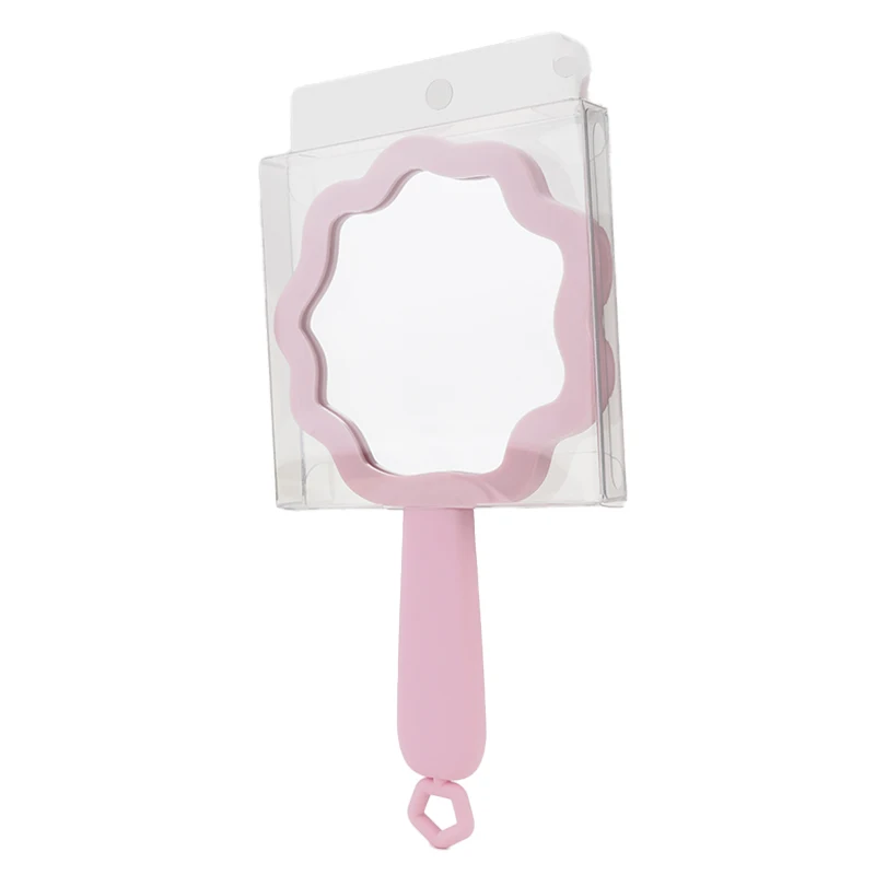 Hot Selling Portable Cloud Shaped Handheld Mirror For Travel School Home Salon Barber Multi-purpose Hair Care Styling products