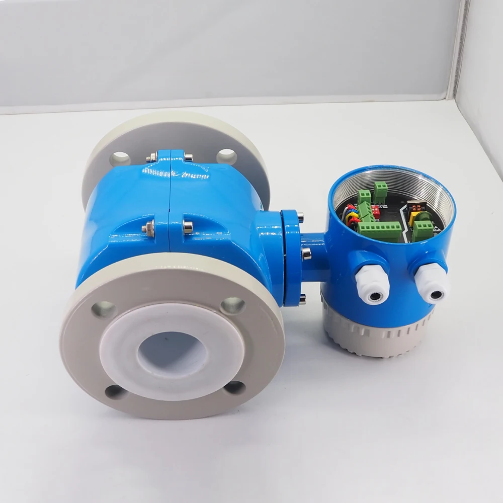 Split-type Electromagnetic flowmeter Pipeline flowmeter Single display host High precision