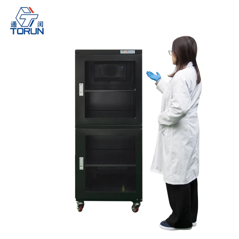 FCD240 Industrial Humidity Control Desiccant Dehumidifier Electronic Temperature Humidity Controlled Storage Dry Cabinet