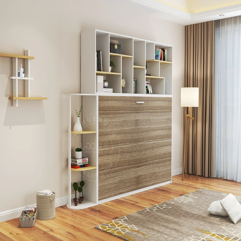 Однокомнатная гостиная металлическая маленькая горизонтальная инновационная Кровать Мягкая земля