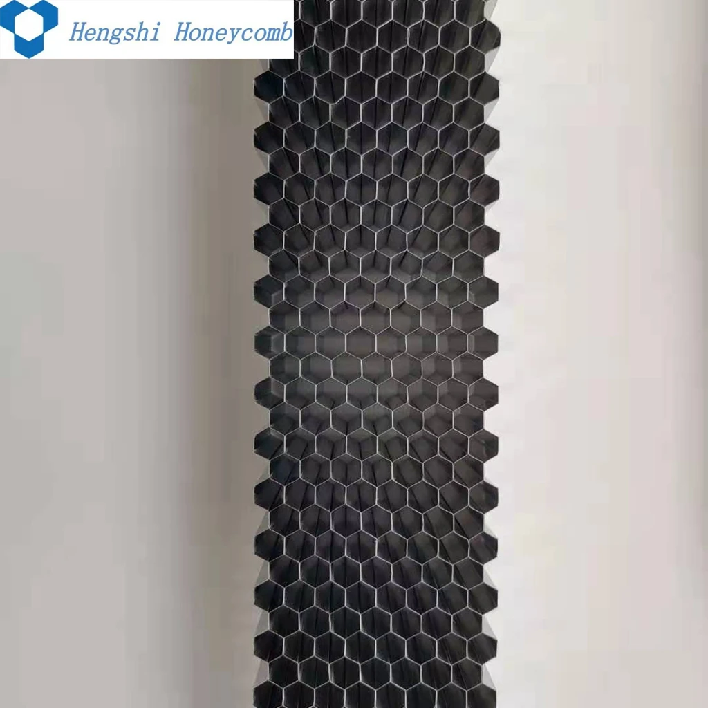 Hengshi Honeycomb Spot Welding Mild Steel Honeycomb Mesh Sheet for Sale