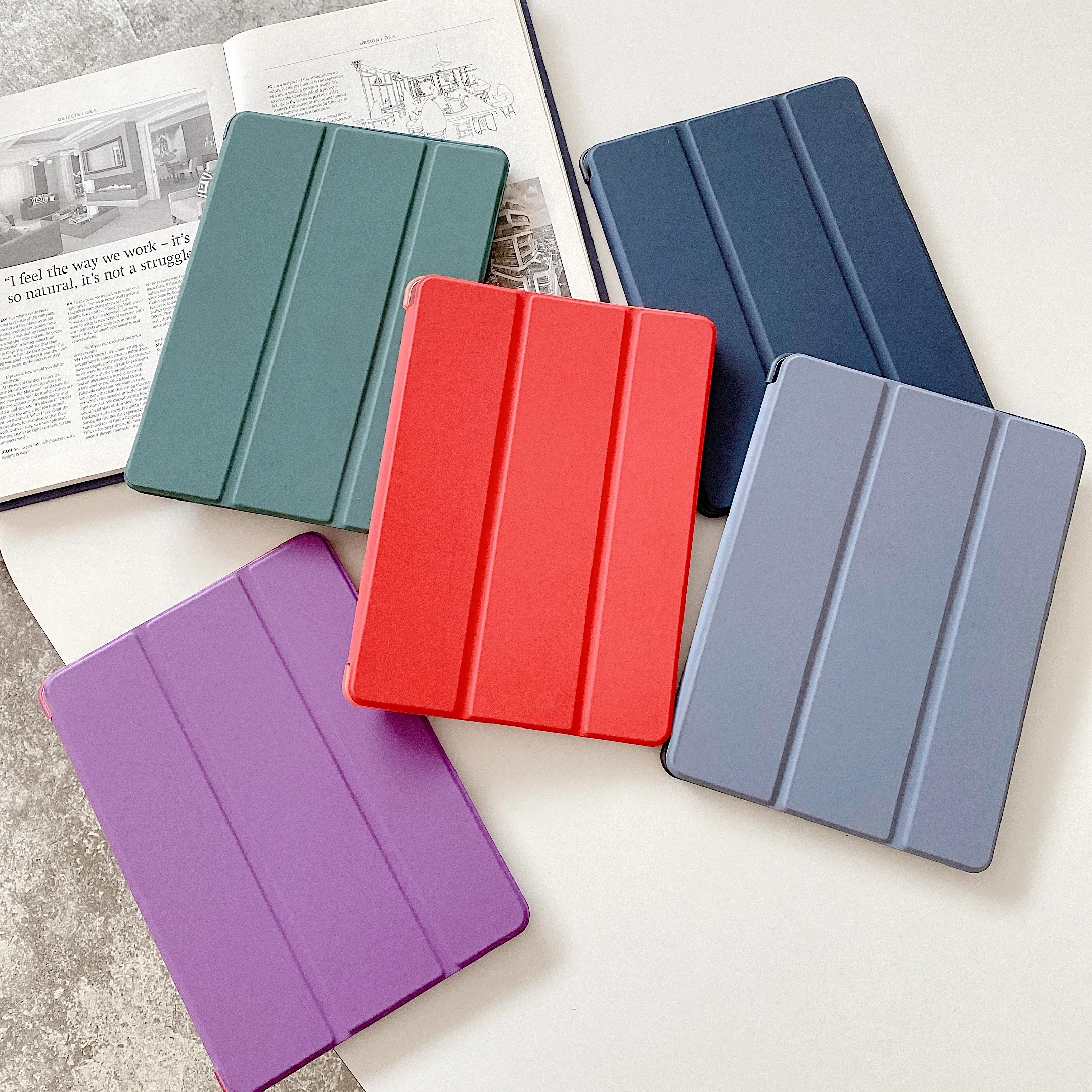 Protective tablet Case For iPad air 4 10.9 inch ipad 10.2 inch 2020 Smart Tablet Cover for Apple iPad Case