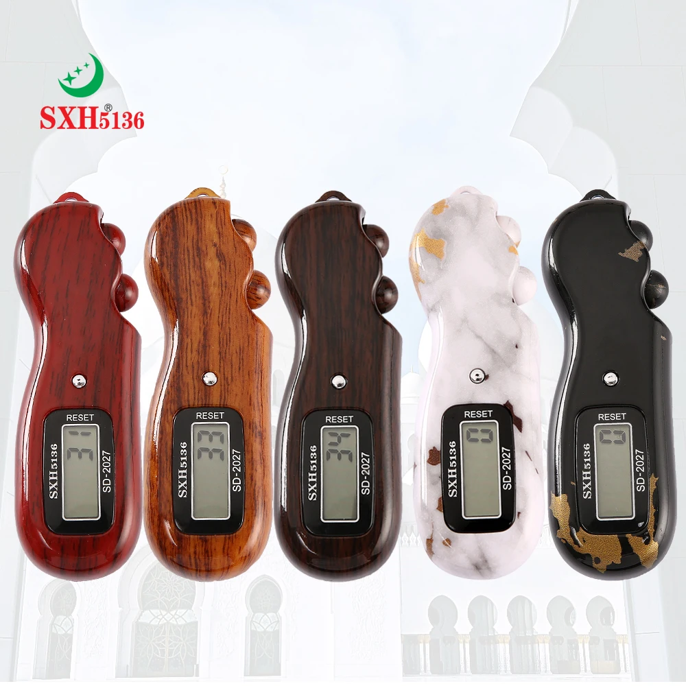 Factory Wholesale Electronics Digital Tally Counter  Prayer Digital Tasbeeh Beads Rosary Model 2027S