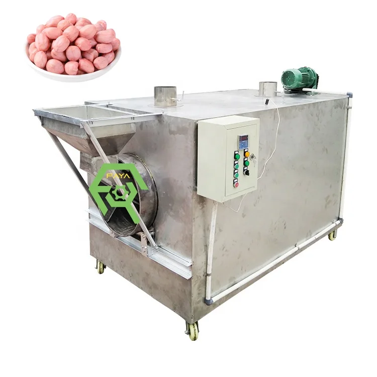 Electric heating Peanut drying oven groundnut Roaster Milky white peanut baking machine