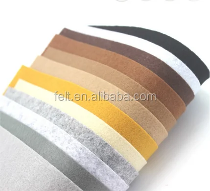 Polyester felt PP felt 1mm 2mm 3mm 4mm all colors felt for bag