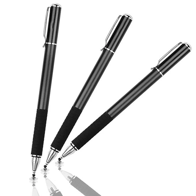 
New Products Capacitive Stylus Pen 2 in 1 Disc Stylus Pen Touch for iPad Smart Phone 