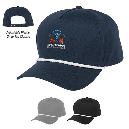 5 Panel Mid Profile baseball cap