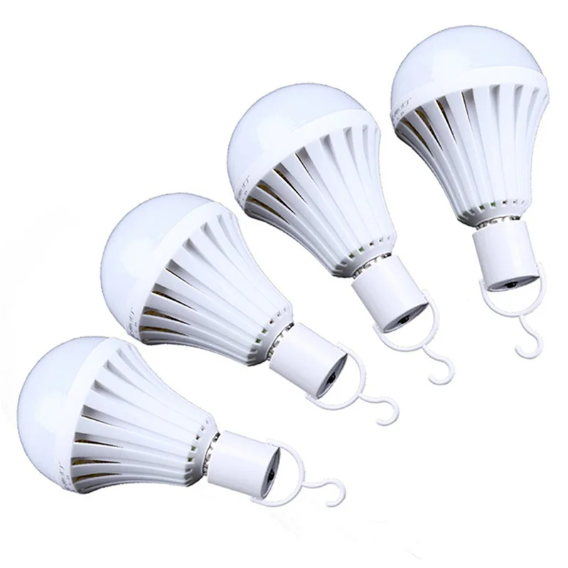 E27 Intelligent Rechargeable Emergency LED Light/led Lamp/emergency Light Hotsale AC85-265V Automatic Charging 5w 7w 9w 12w Acid