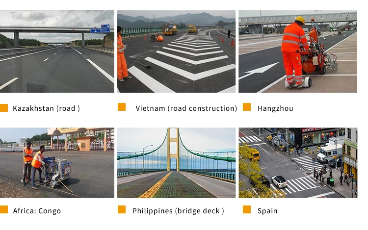 Hot sale safety airport white water based acrylic thermoplastic road marking paint marking for road