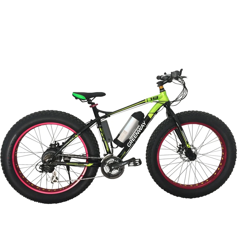 
26 inch Fat Tire Electric Bike 350w Bafang Motor 
