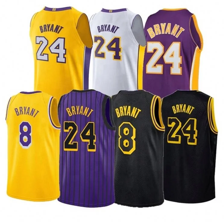 
Customized Best Quality Stitched Kobe Bryant Jerseys 