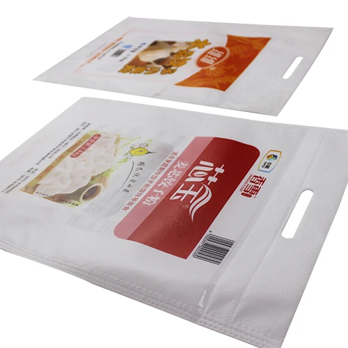 Factory Price New Material Non Woven pp flour bag free sample rice packaging bag 2.5kg 5kg 10kg