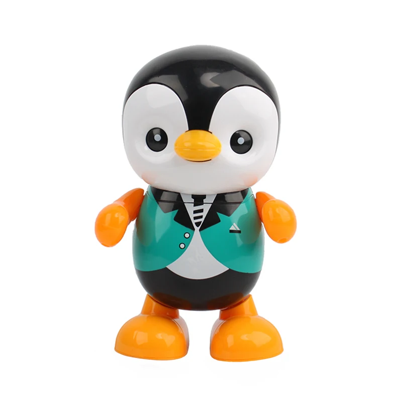 Electric Funny Penguin Toy , Electric Toys with Lights and Sounds, Moving Walking Singing Dancing Christmas Toys for Toddlers