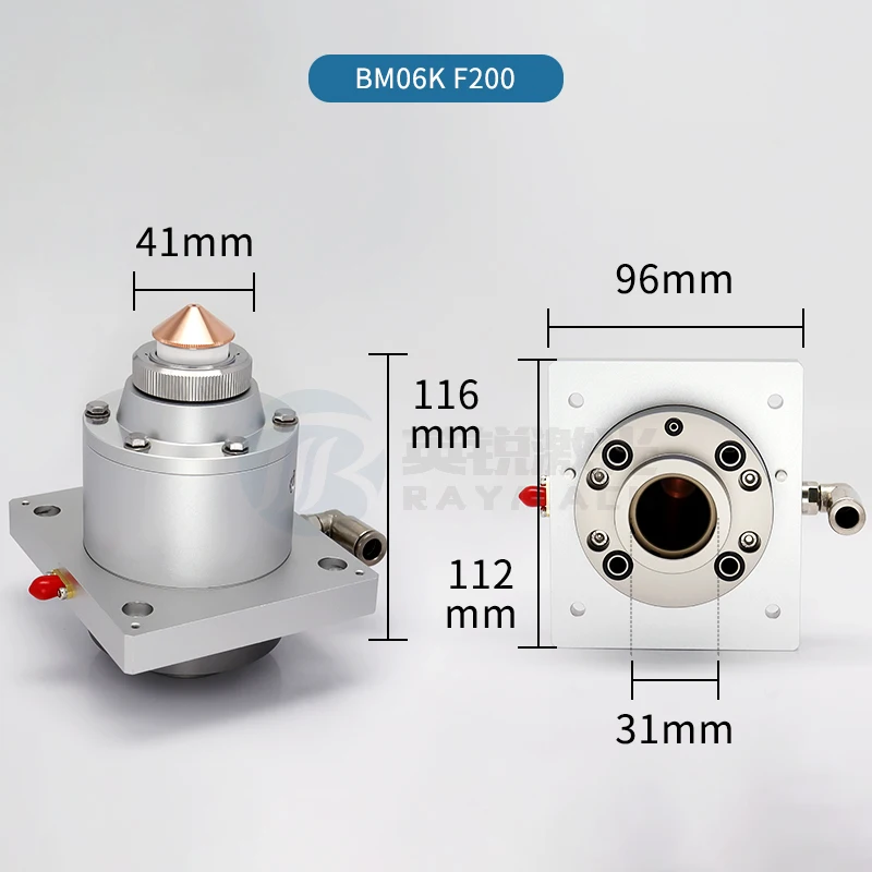 Оригинальная насадка RayTools в сборе лазерный емкостный датчик для BM114S BM115 BM06K BS12K BM111 BM110 волоконно-лазерная режущая головка
