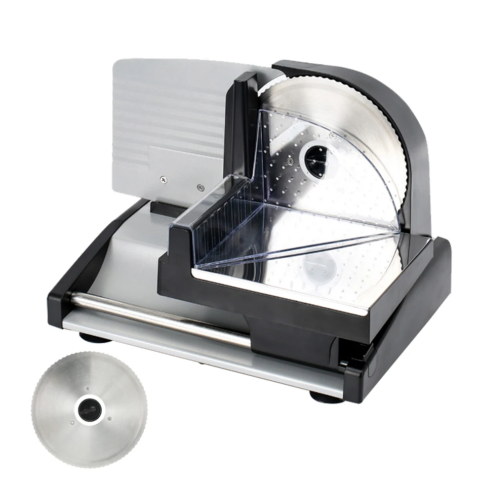 0.4-5.9Inch Adjustable Desktop Frozen Beef Mutton Slicer Cutter Machine Slicing Planer Meat Roll Auto Cabbage Cutting 110V/220V