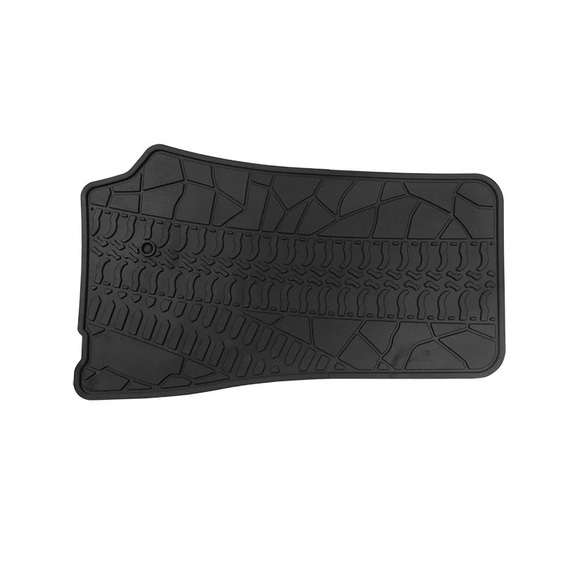 All Weather Rubber Vehicle Floor Mats for Jeep Wrangler JK