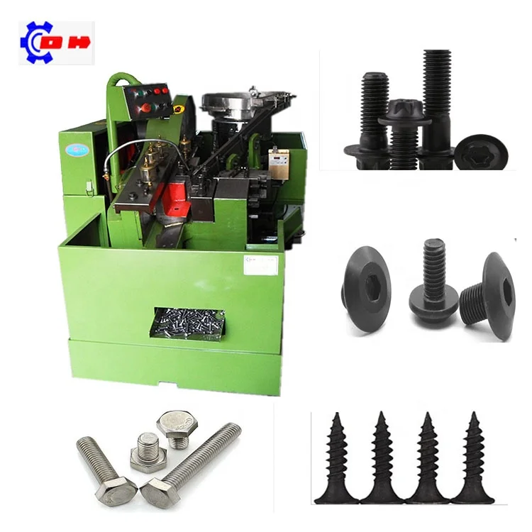 Винтовая машина для Ковки Металла Самонарезающий резьбонакатный станок
