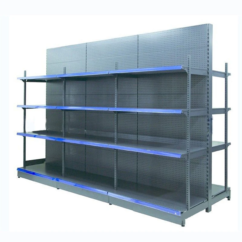 Wholesale Gift Shop Fittings And Display Shelves Pharmacy Shelf Supermarket Gondola Shelving Dividers