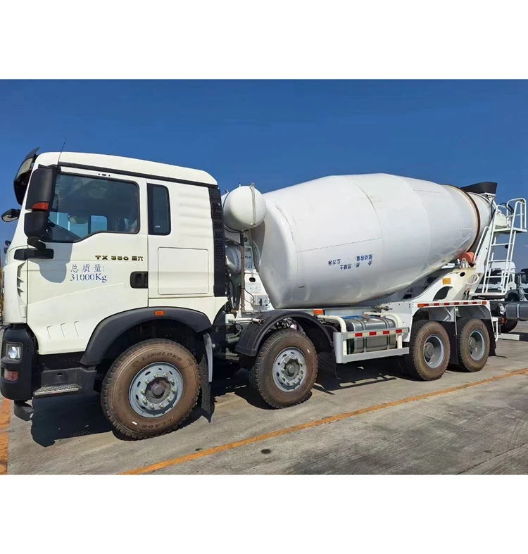 8*4 12-14 Cubic Meter New Concrete Truck Mixer Drum For Sale