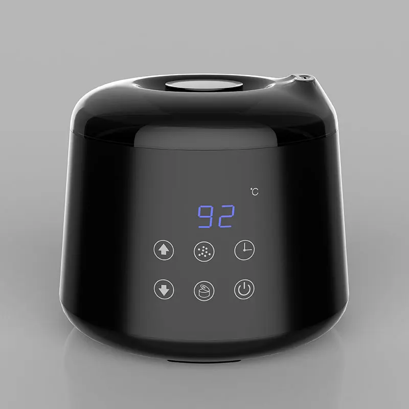 Hot sale black 500cc depilatory  electric wax melt machine paraffin wax warmer wax heater hair removal set kit