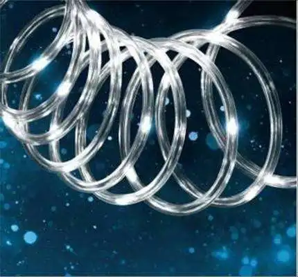 Kanlong 8 Functions  IP65 Solar Tube LED Christmas Decorative Rope String Lights Outdoor for Garden