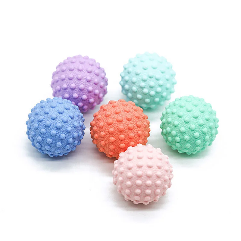 Wholesale Massage Balls for Foot, Back, Muscles Soft to Firm Spiked Massager Rollers for Plantar Fasciit