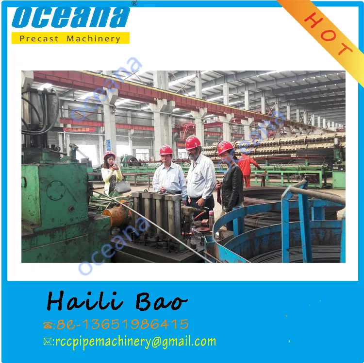 Centrifugal Spinning Cement Pipe making Machine, concrete pipe making mold