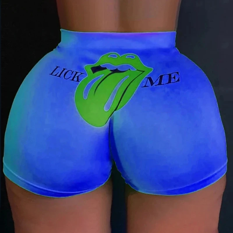 Digital printing hot style sexy fashion home sports shorts women