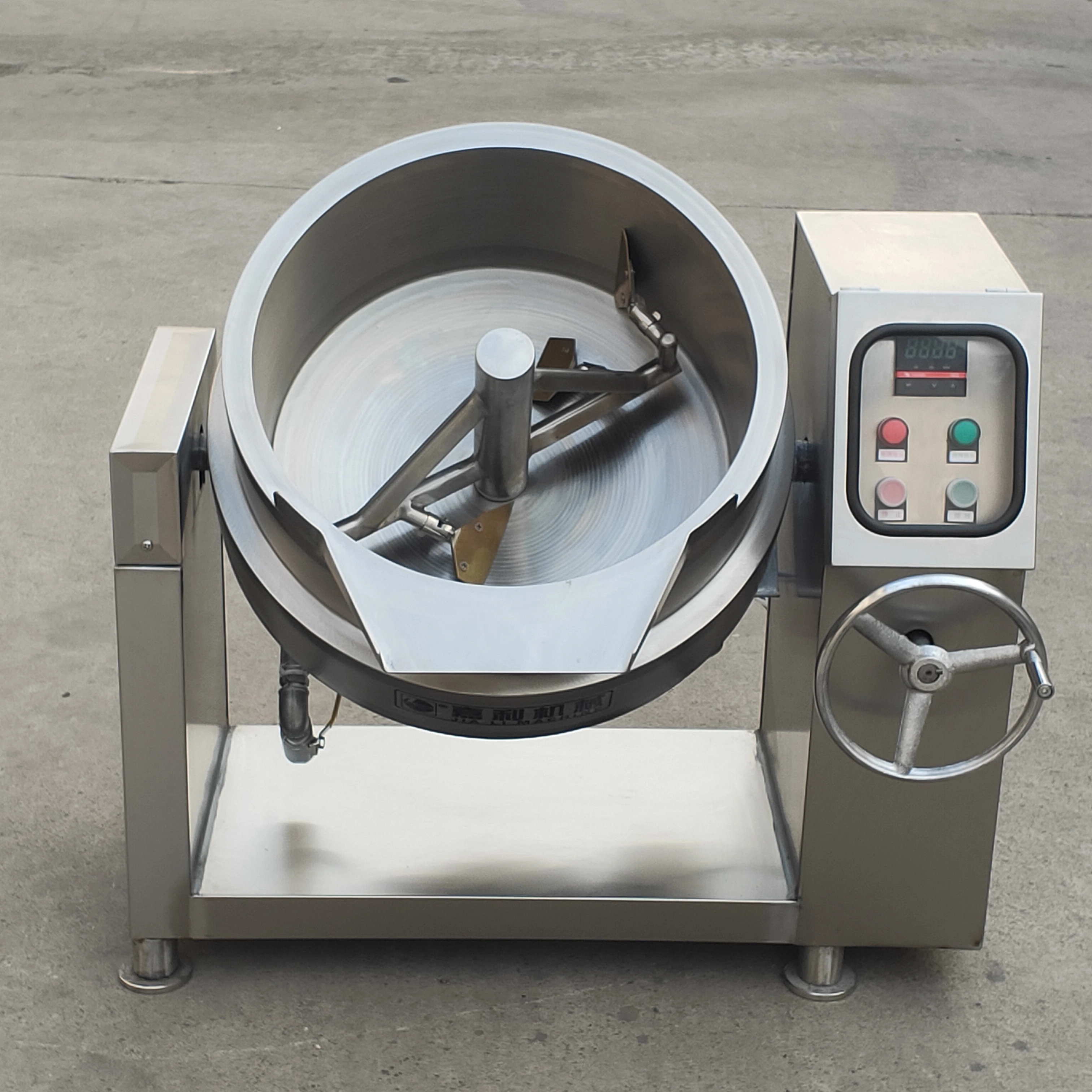 380v Industrial cauldron for cooking jam food stuffing