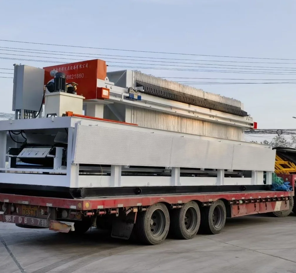 Magnesium Sulphate Filter Press Machine Automatic Operation