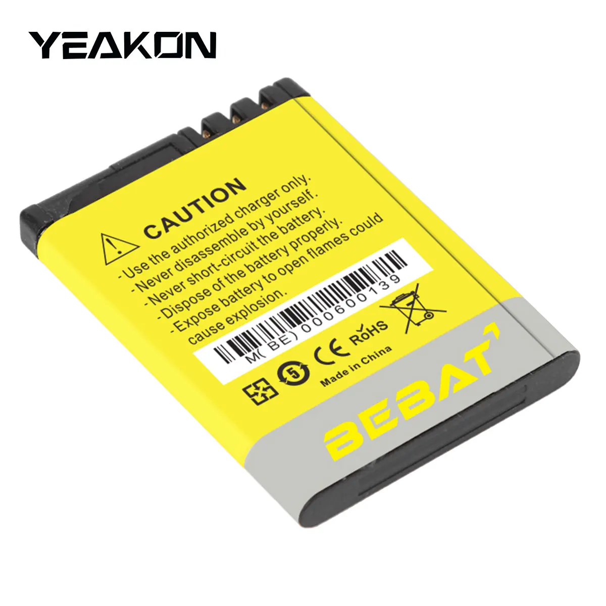 Mobile Phone lithium-ion polymer battery BL-4B for Nokia 6111 3.7V 700mAh universal mobile replace battery