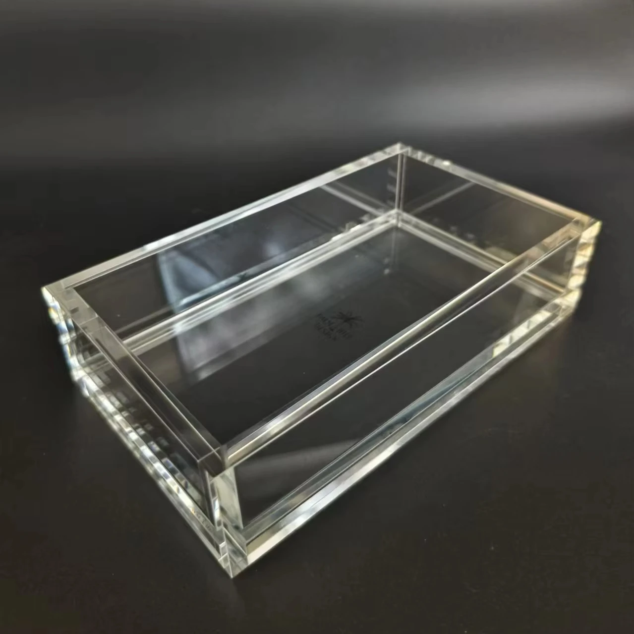 Custom Acrylic Storage Transparent Luxury Tray