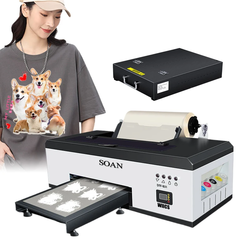 12 INCHES DTF Printer machine 30CM  R1390  Dtf Printer Printing Machine T-shirt Printing machine A3 Dtf printer