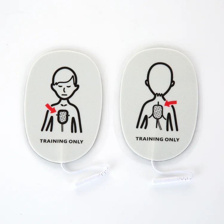 China manufacturer heartstart aed trainer child pads for aed defibrillation device training