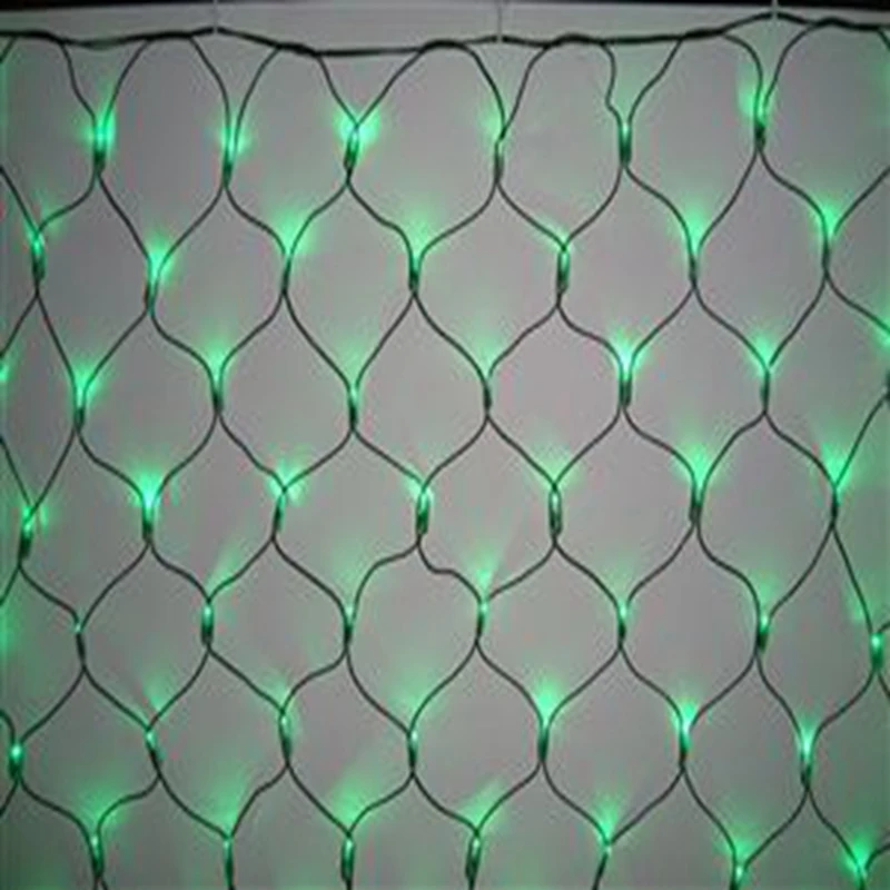 Outdoor Christmas Street Light Decoration With Custom Logo led fiber optic net light