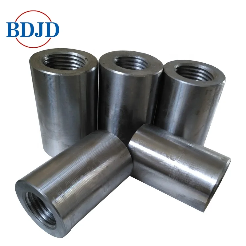 Construction Project Material Coupling Bar Steel rebar splicing coupler