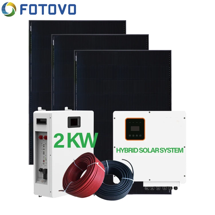 FOTOVO 5KW Three phase ESS hybrid inverter Solar PV System Hybrid ESS MPPT tracker  Residential Energy Storage inverters